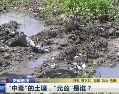 The soil is "poisoned" and stinks. Residents nearby feel dizzy and vomit.